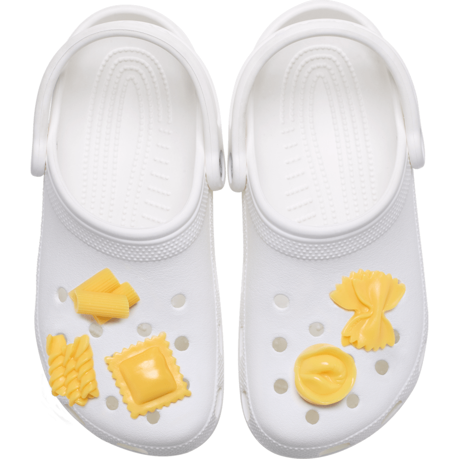 Crocs|Realistic Pasta 5 Pack Jibbitz™ charms
