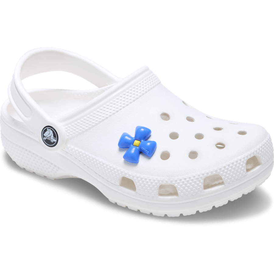 Crocs|Puffy Blue Flower Jibbitz™ charms