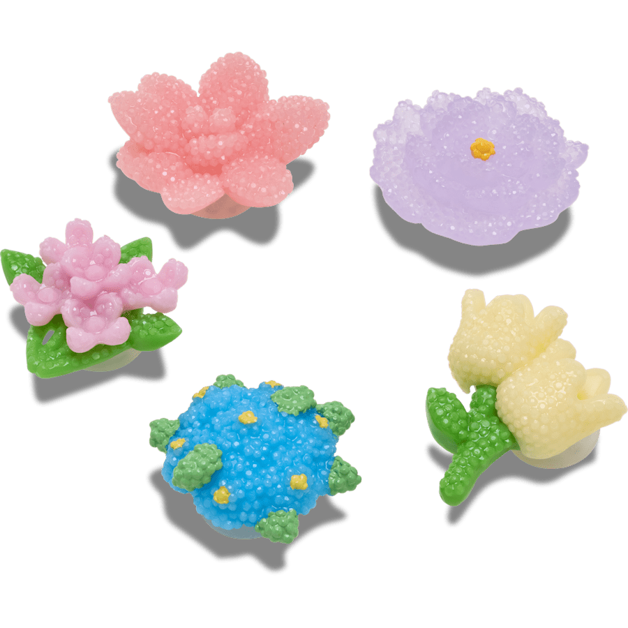 Crocs|Beaded Flowers 5 Pack Jibbitz™ charms