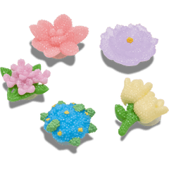 Crocs|Beaded Flowers 5 Pack Jibbitz™ charms