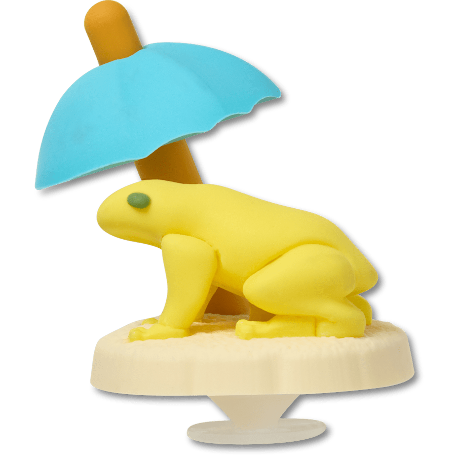 Crocs|3D Chilling Frog Jibbitz™ charms