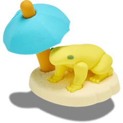 Crocs|3D Chilling Frog Jibbitz™ charms