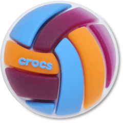 Crocs|3D Pastel Volleyball Jibbitz™ charms