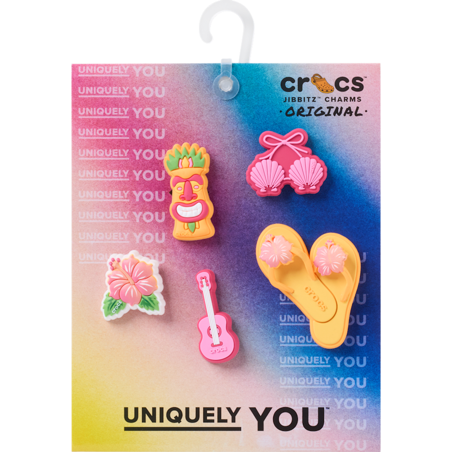 Crocs|Tiki Vacation 5 Pack Jibbitz™ charms