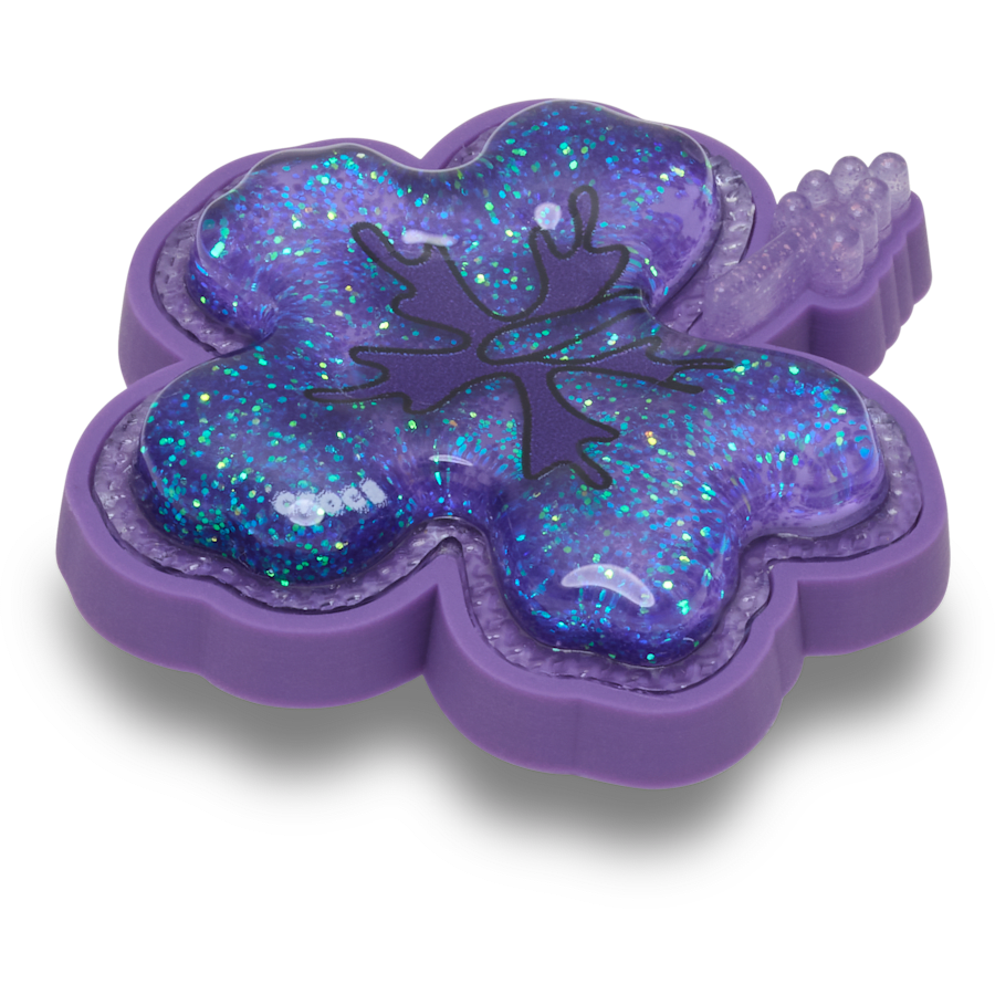 Crocs|Squish Purple Hibiscus Jibbitz™ charms