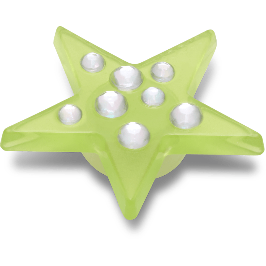 Crocs|Green Gem Star Jibbitz™ charms