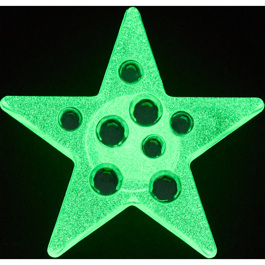 Crocs|Green Gem Star Jibbitz™ charms