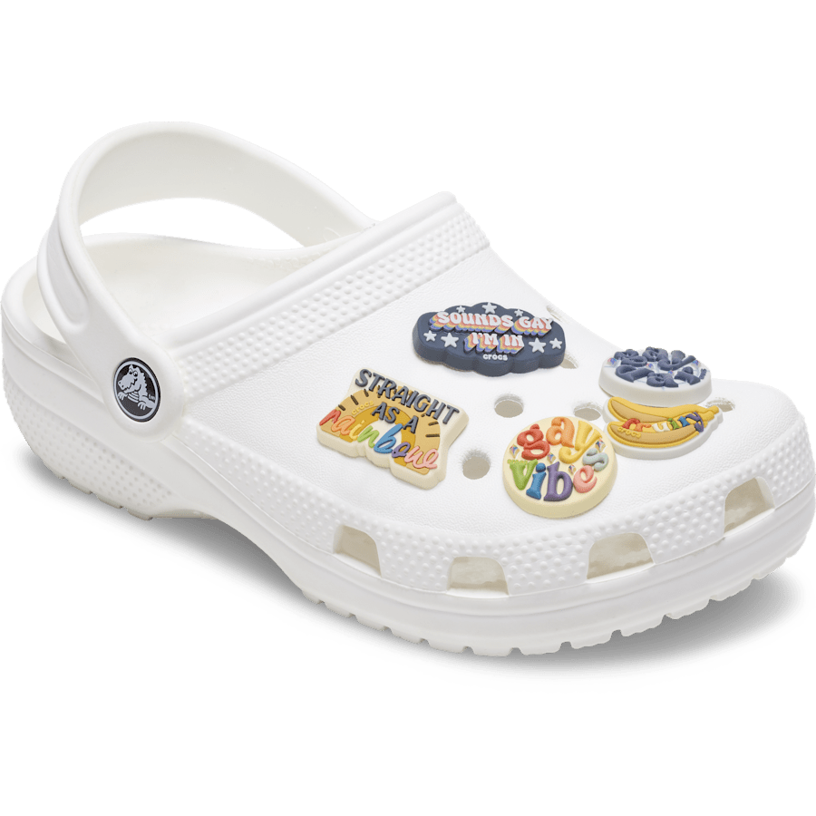 Crocs|Irreverent Pride 5 Pack Jibbitz™ charms