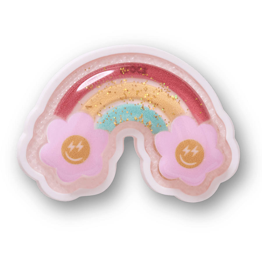 Crocs|Squish Filled Daisy Rainbow Jibbitz™ charms