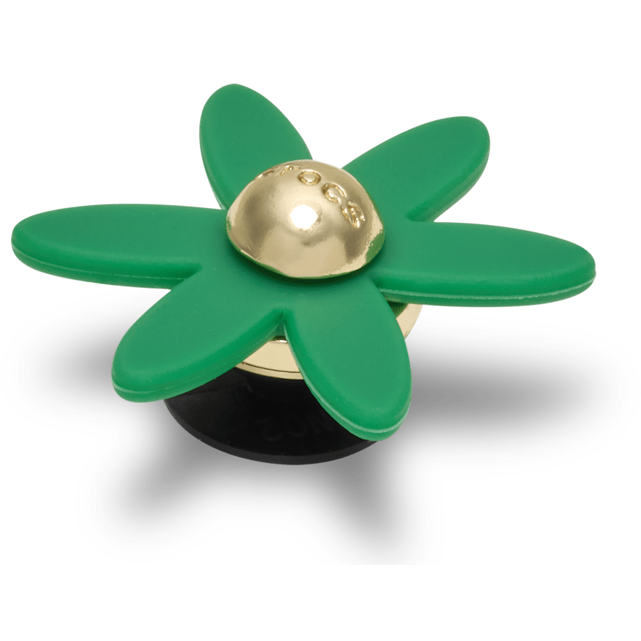 Crocs|Retro Green Spinner Flower Jibbitz™ charms