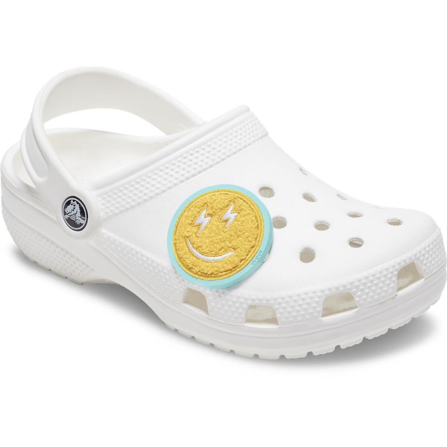 Crocs|Mega Chenille Happy Face Jibbitz™ charms
