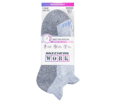 Work: Lowcut Heel Tab Socks - 3 Pack | Skechers online