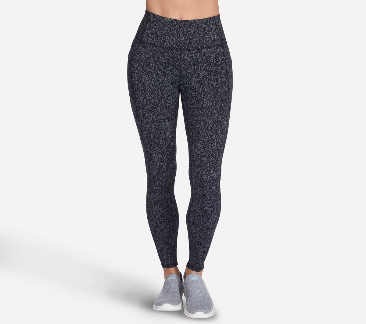 GO WALK Full Length High-Waisted Daisies Legging | Skechers outlet