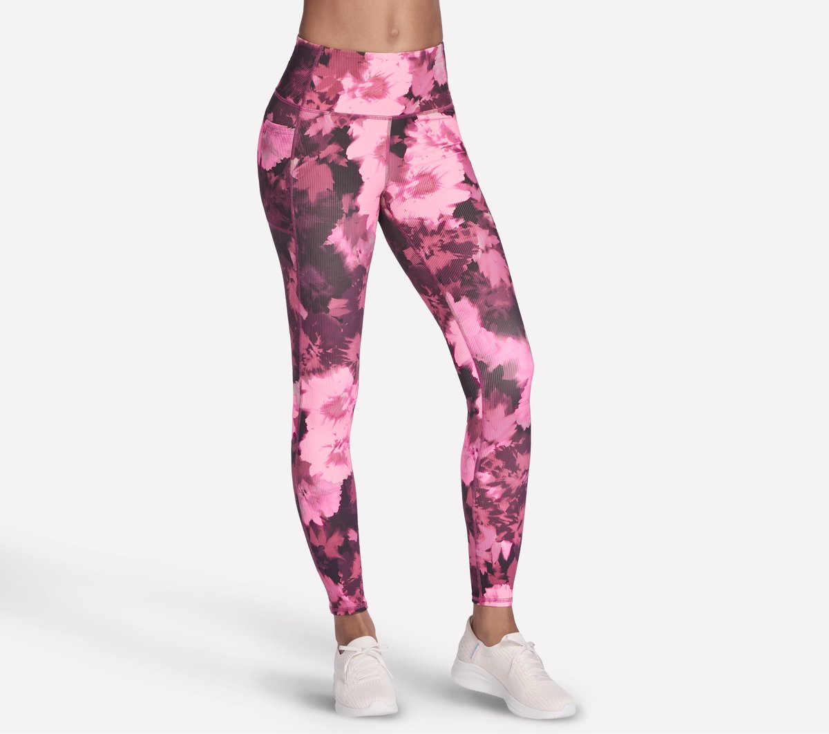 GO FLEX RIB Inbloom Full Length High-Waisted Legging | Skechers US