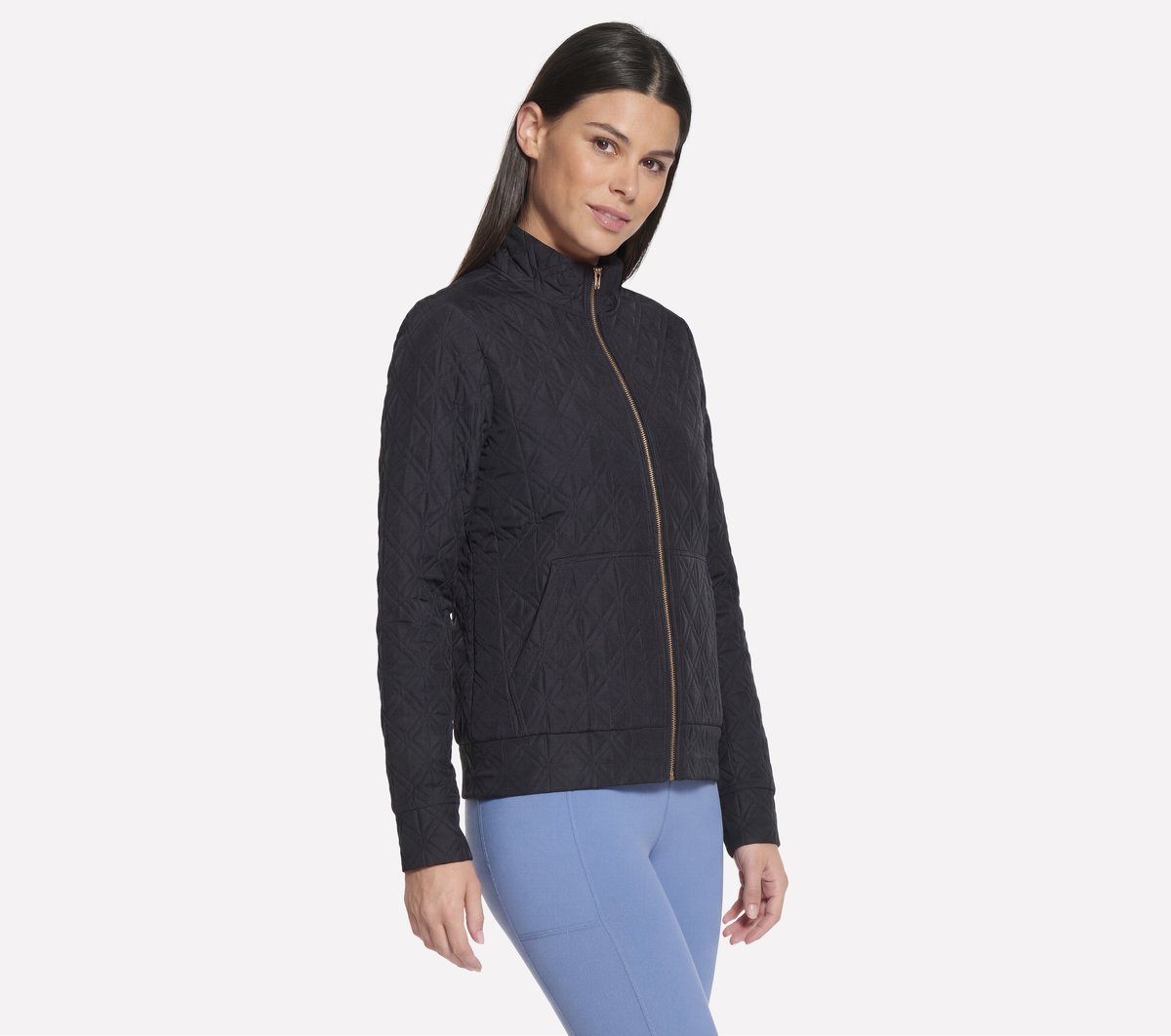 GO WALK Everywhere Cozy Fit Diamond Jacket | Skechers US