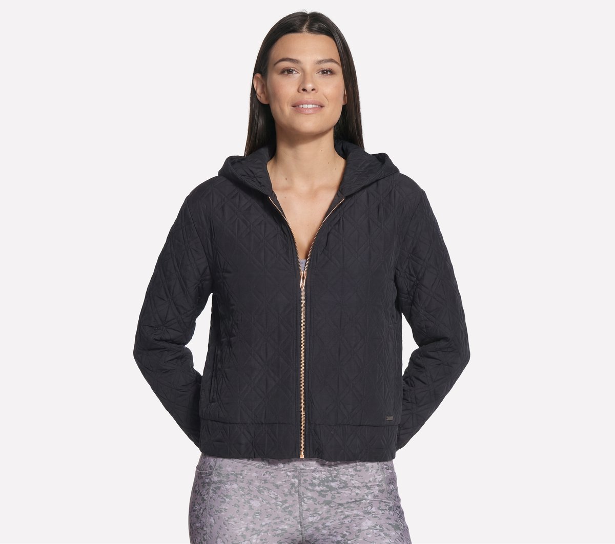 GO WALK Cozy Fit Diamond Jacket | Skechers discount