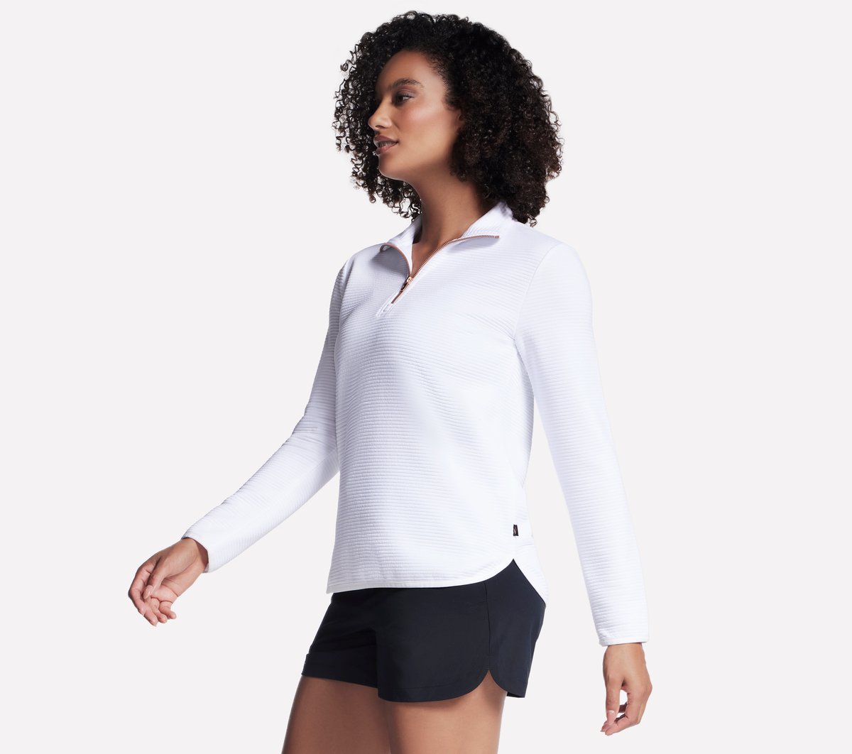 Soft Knit Ottoman 1/4 Zip | Skechers on sale