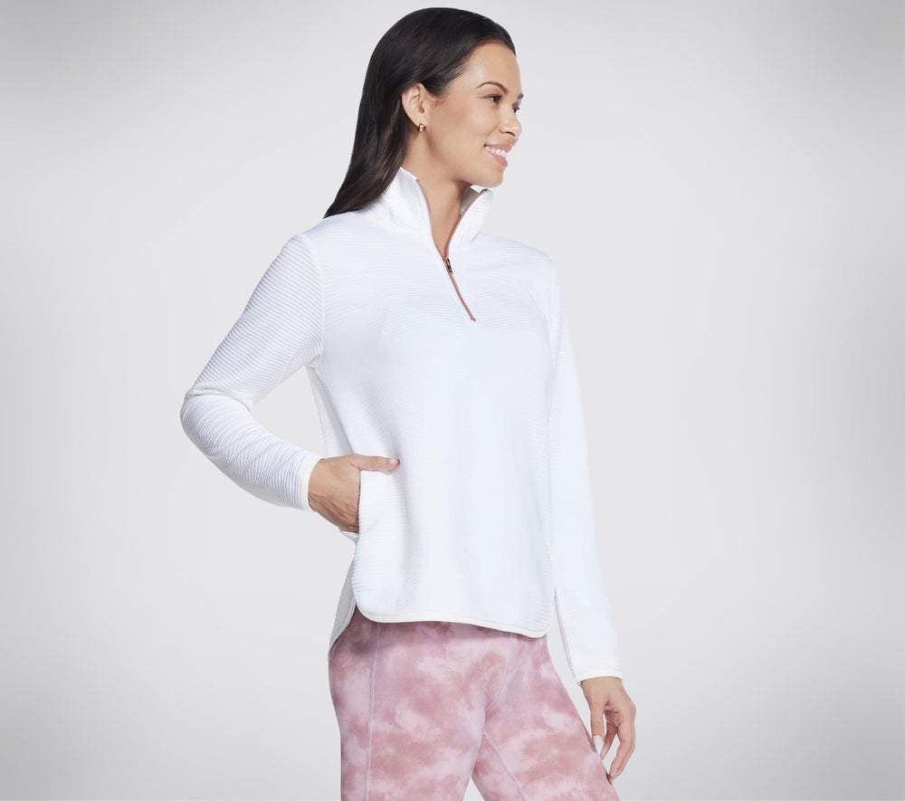 Soft Knit Ottoman 1/4 Zip | Skechers on sale