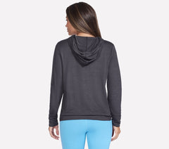 GO DRI Swift Stripe Hoodie | Skechers for sale