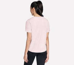 GO WALK Luxe Rib Tee | Skechers for sale