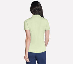 Short Sleeve On The Green Striped Polo | Skechers on sale