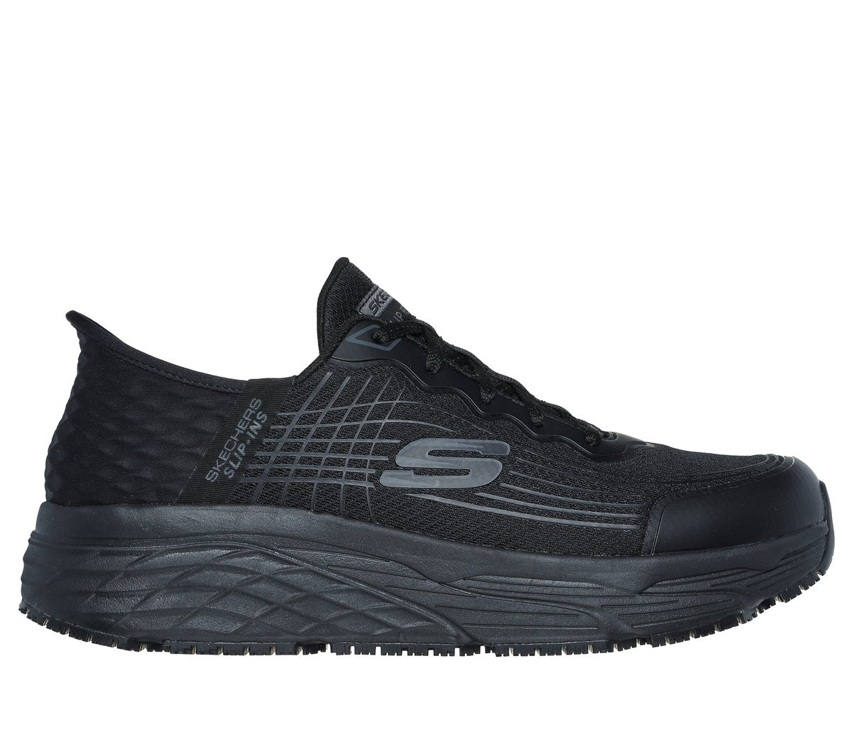 Slip-ins Work Slip-Resistant Relaxed Fit: Max Cushioning Elite - Remmal | Skechers discount