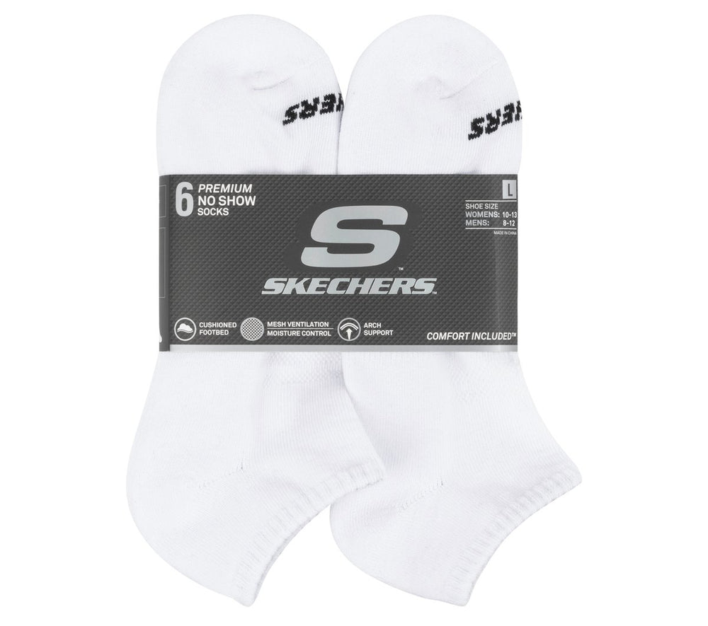 6 Pack Core Low Cut Large Socks | Skechers for sale