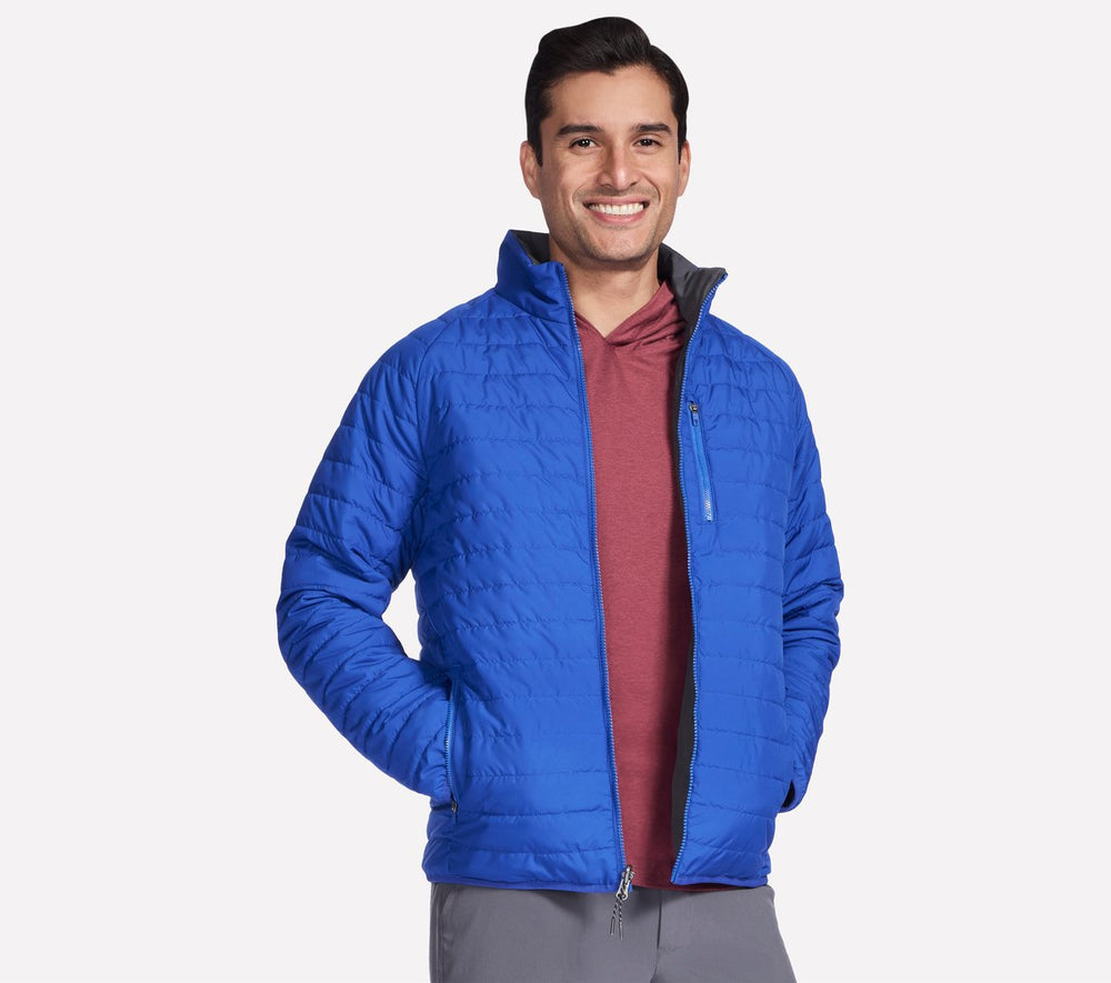 GO SHIELD Cozy Fit Altitude Reversible Jacket | Skechers online
