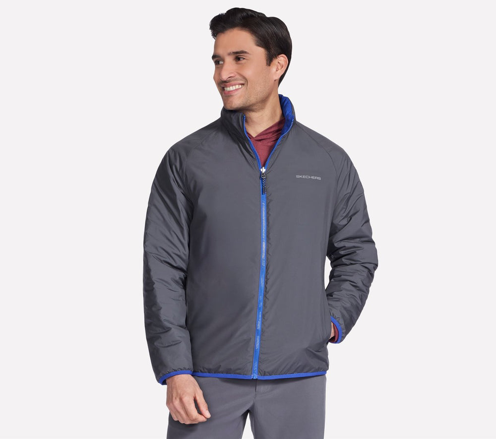 GO SHIELD Cozy Fit Altitude Reversible Jacket | Skechers online
