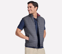 GO SHIELD Cozy Fit Altitude Reversible Vest | Skechers discount