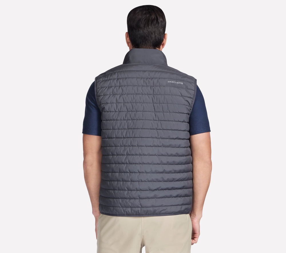 GO SHIELD Cozy Fit Altitude Reversible Vest | Skechers discount