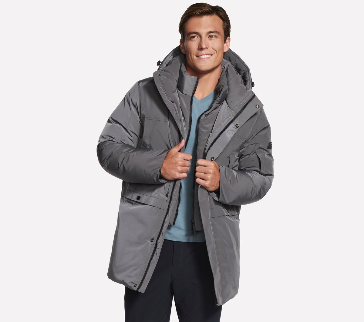 Non-Quilted Parka | Skechers discount