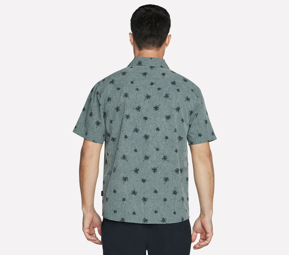 The GO WALK Air Printed Short Sleeve Shirt | Skechers for sale