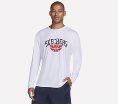 Hoops Long Sleeve Tee | Skechers on sale