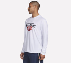 Hoops Long Sleeve Tee | Skechers on sale