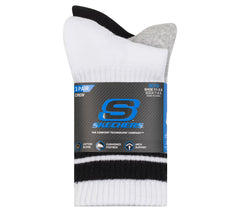 3 Pack Boys' Crew Socks | Skechers discount