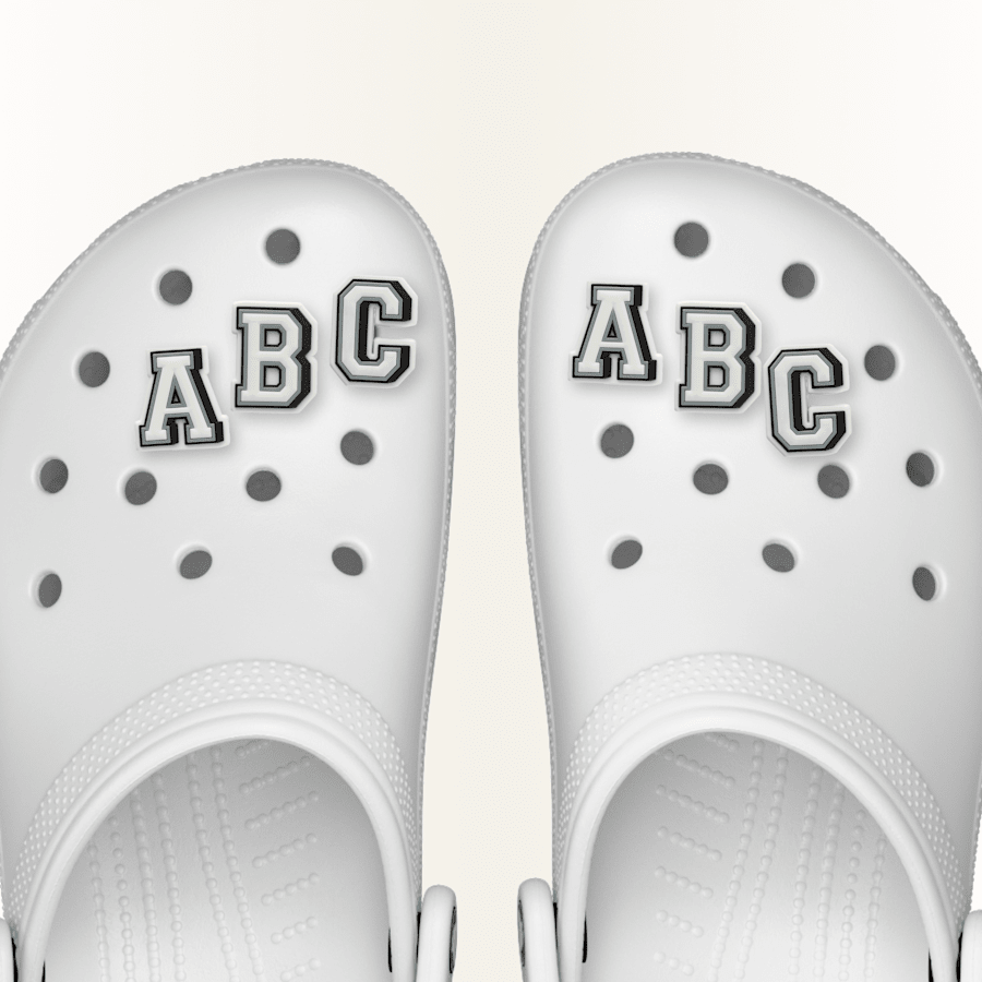Crocs|Letter A-Z Jibbitz Shoe Charm