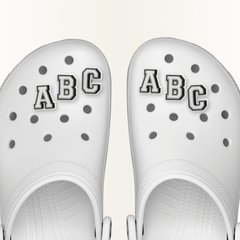 Crocs|Letter A-Z Jibbitz Shoe Charm