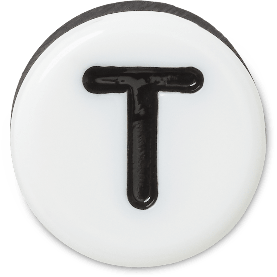Crocs|Tiny Friendship Letter A-Z Jibbitz™ charms