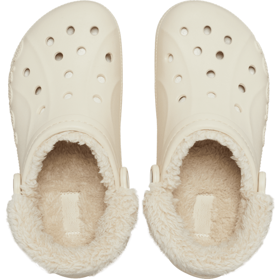 Crocs|Baya Lined Fuzz-Strap Clog