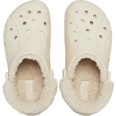 Crocs|Baya Lined Fuzz-Strap Clog