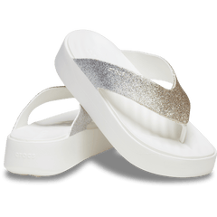 Crocs|Getaway Chunky Glitter Platform Flip