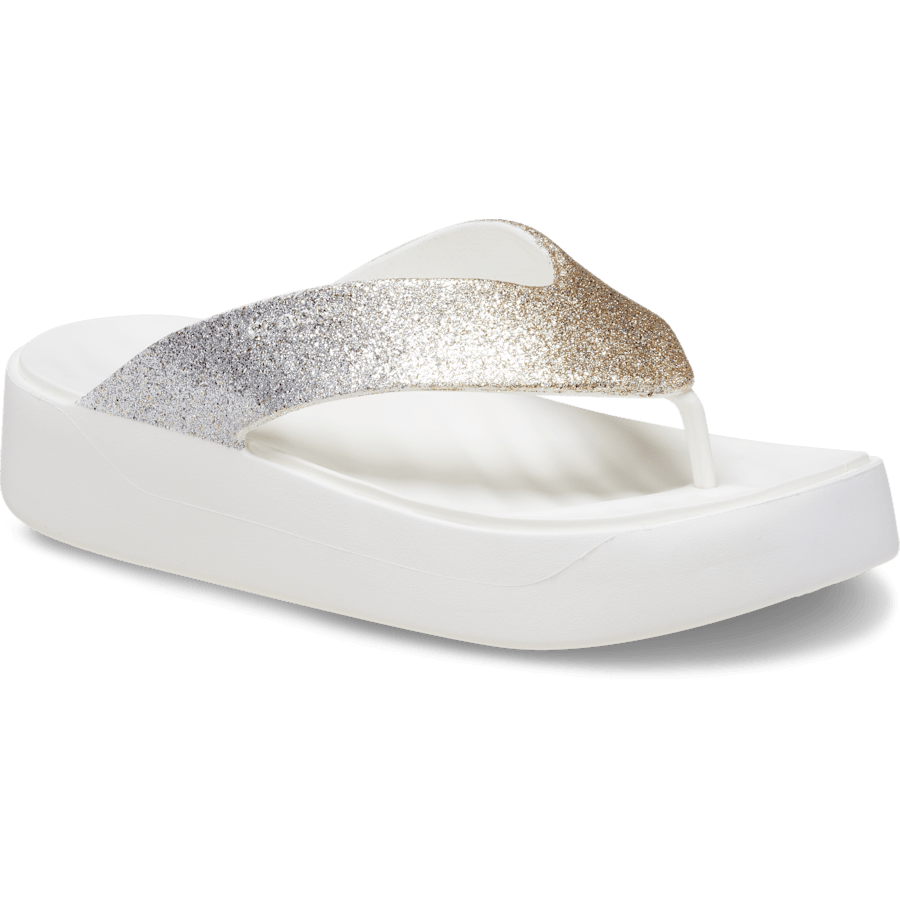 Crocs|Getaway Chunky Glitter Platform Flip