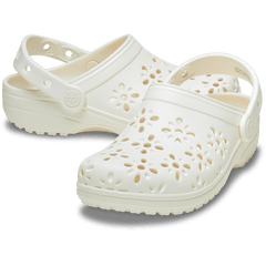 Crocs|Kids' Classic Floral Cut-Out Clog