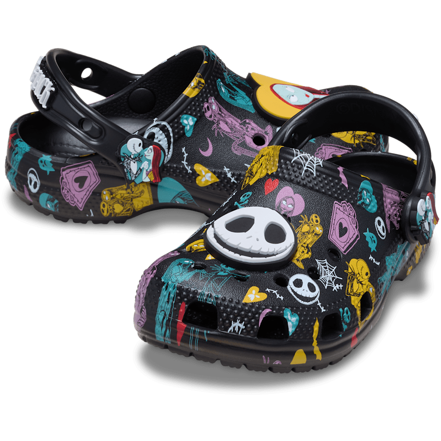 Crocs|Toddlers’ Disney Tim Burton's The Nightmare Before Christmas Jack and Sally Classic Clog