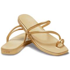 Crocs|Women's Miami Metallic Toe Loop Sandal