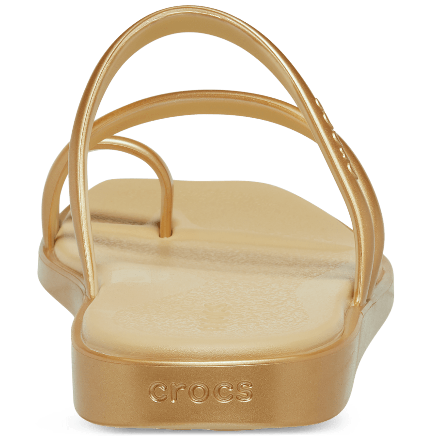 Crocs|Women's Miami Metallic Toe Loop Sandal