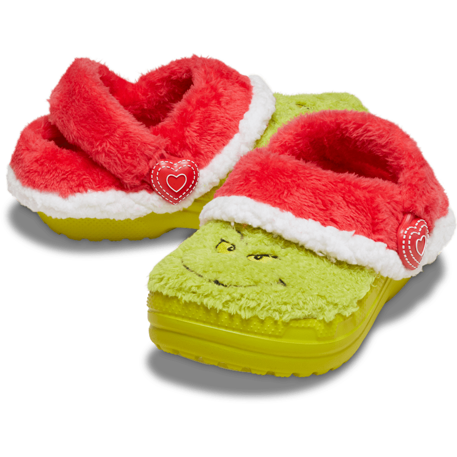 Crocs|Kid's The Grinch Classic Lined Clog- Crocs