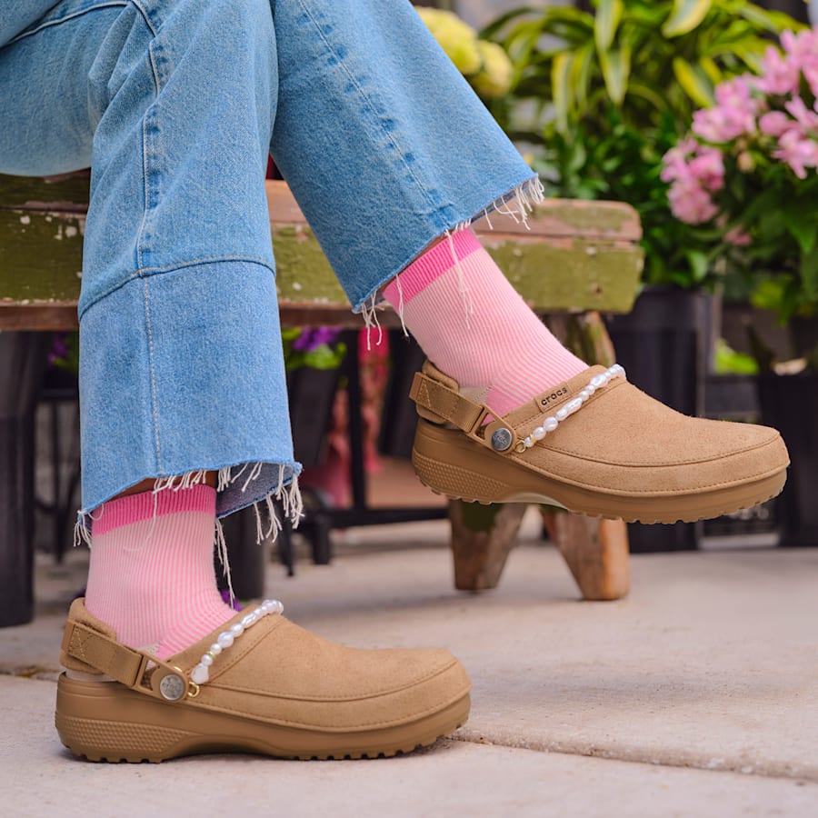 Crocs|Classic Crafted Vegan Suede Clog