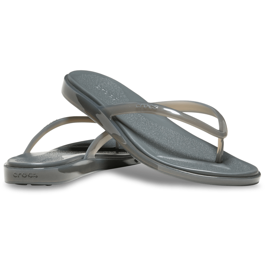 Crocs|Miami Jelly Round Toe Flip